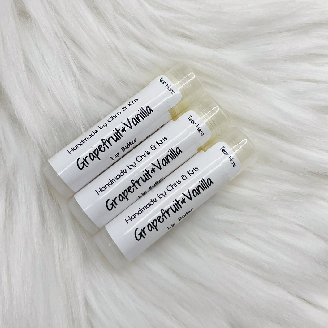 Grapefruit & Vanilla Lip Butter