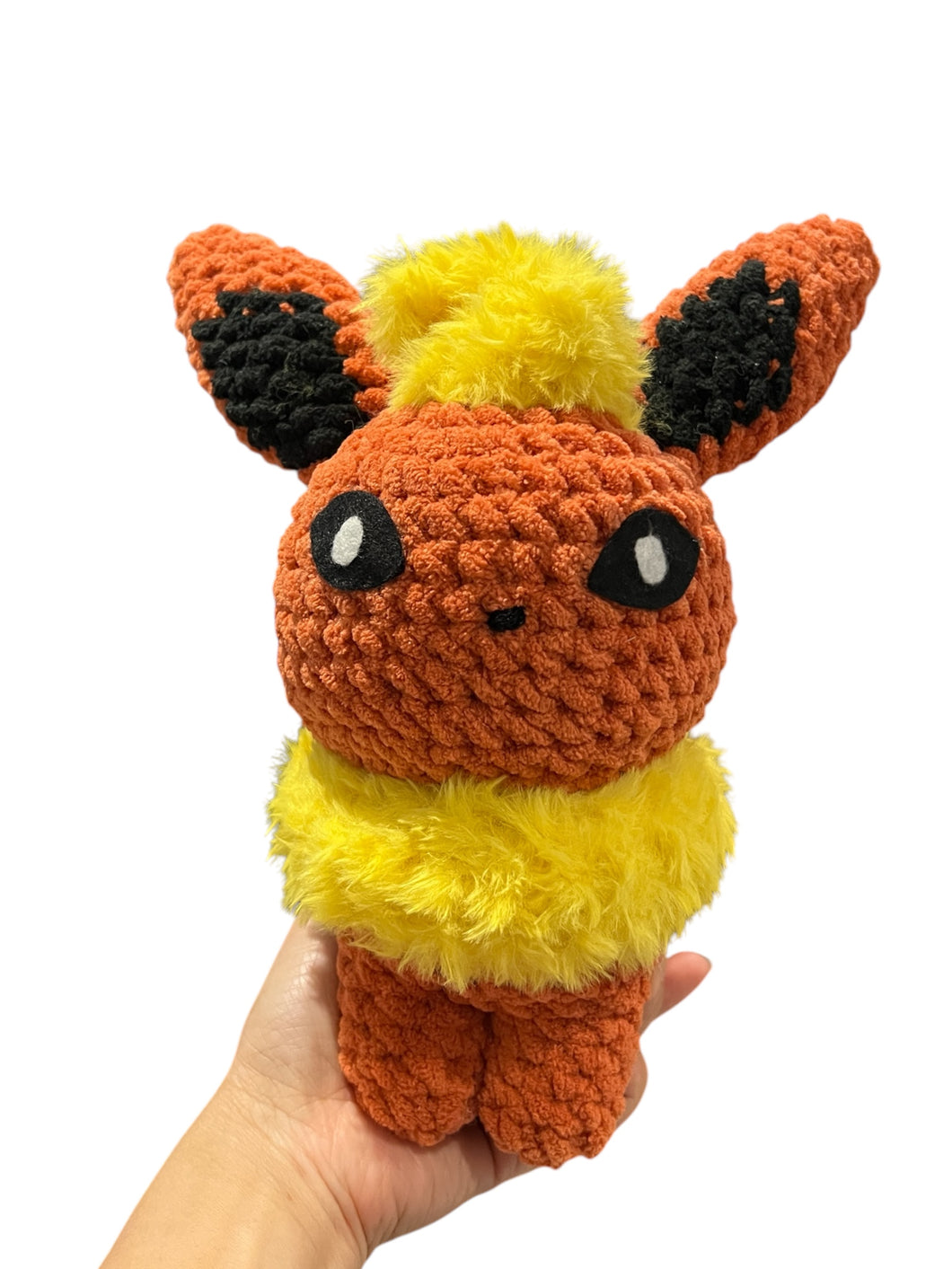 Small Fire Cat Plushie