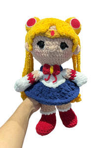 Large Magical Moon Warrior Plushie