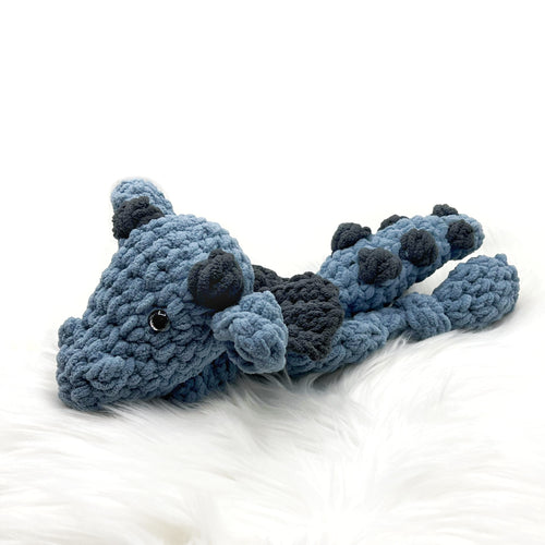 Small Dragon Knotted Lovey - Handmade by Chris & Kris