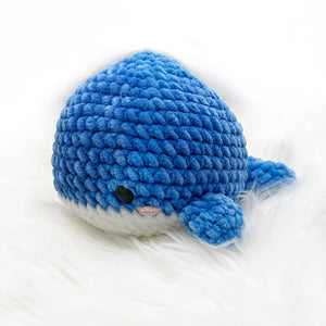 Small Whale Plushie - Handmade by Chris & Kris