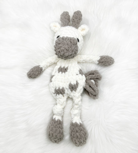 Small Giraffe Knotted Lovey - Handmade by Chris & Kris