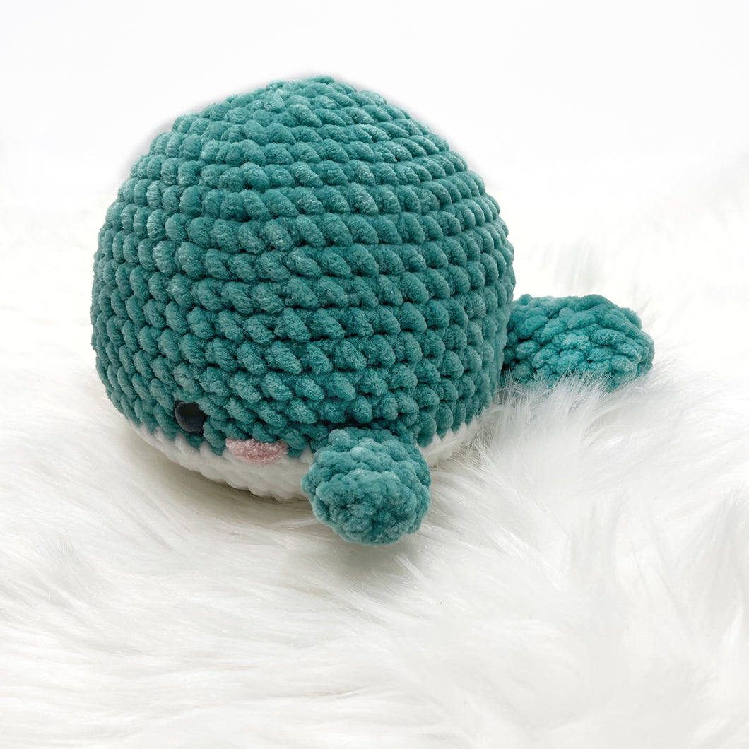 Small Whale Plushie - Handmade by Chris & Kris