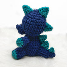 Load image into Gallery viewer, Small Dino Plushie - Handmade by Chris &amp; Kris
