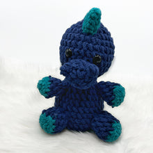 Load image into Gallery viewer, Small Dino Plushie - Handmade by Chris &amp; Kris
