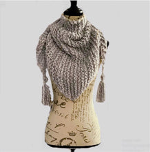 Load image into Gallery viewer, Tasselled Bandana Scarf - Handmade by Chris &amp; Kris
