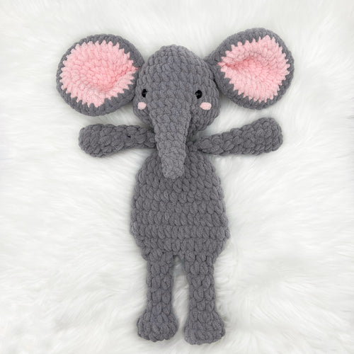 Small Elephant Lovey - Handmade by Chris & Kris