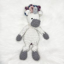 Load image into Gallery viewer, Small Unicorn Knotted Lovey - Handmade by Chris &amp; Kris
