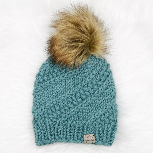 The Sidewinder Beanie in Succulent - Handmade by Chris & Kris
