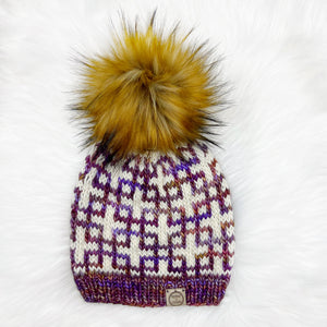 The Luxe Be Squared Beanie - Handmade by Chris & Kris
