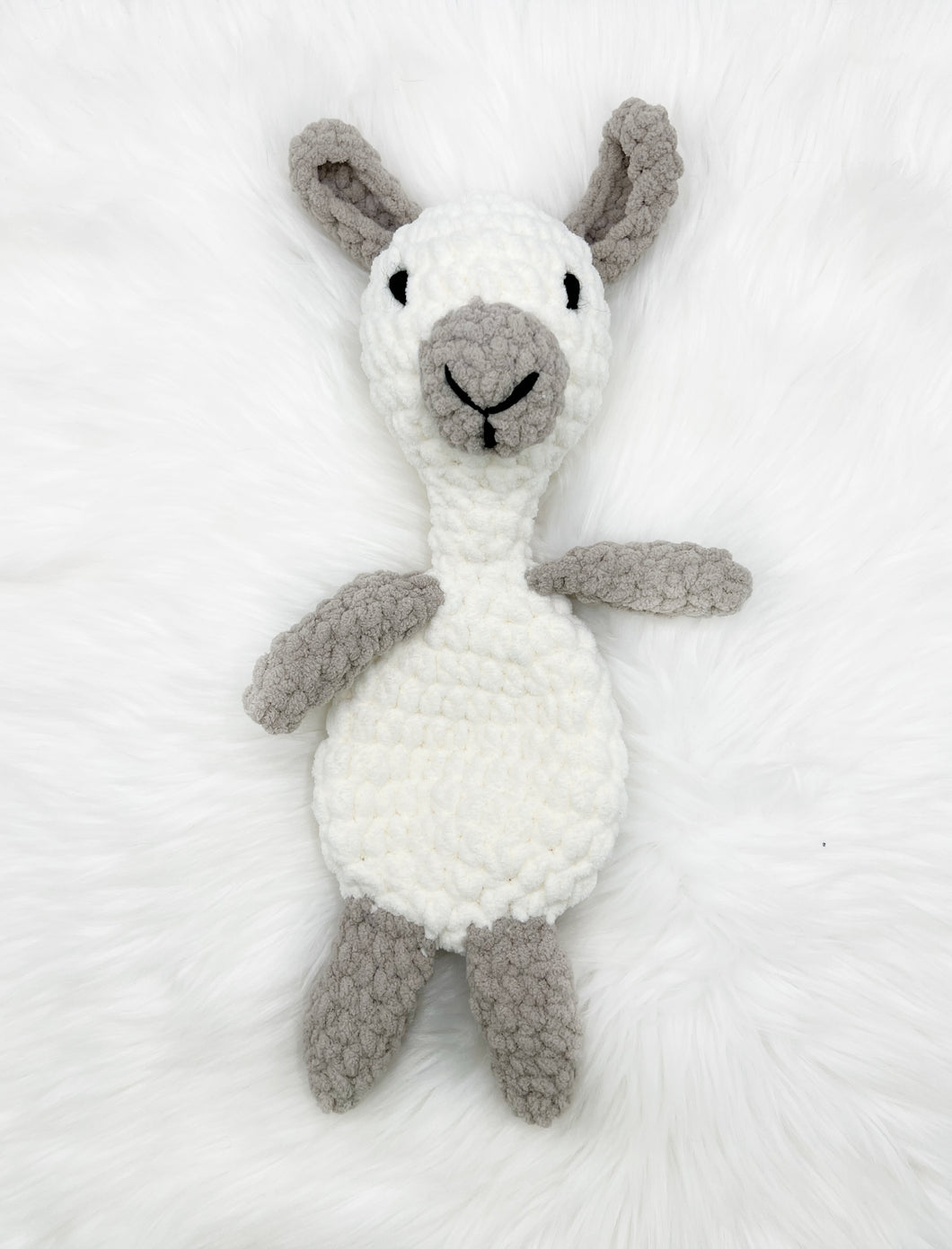 Small Llama Lovey - Handmade by Chris & Kris