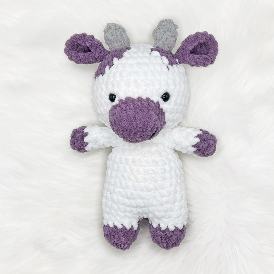 Small Cow Plushie - Handmade by Chris & Kris