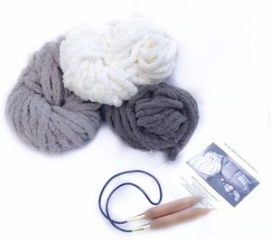 The Big Knit Chenille Blanket Pattern